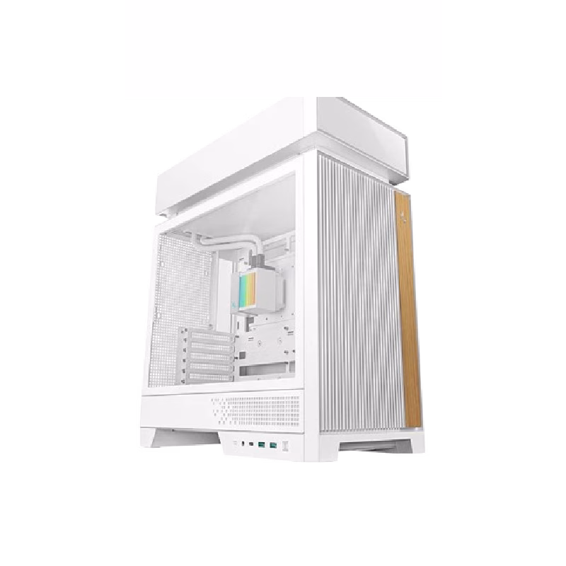 DeepCool CL6600 WHITE ATX Case With Preinstalled 360mm Liquid Cooler & Dual ARGB Fans