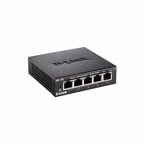 dlink 5‑Port Fast Ethernet Switch DES‑105