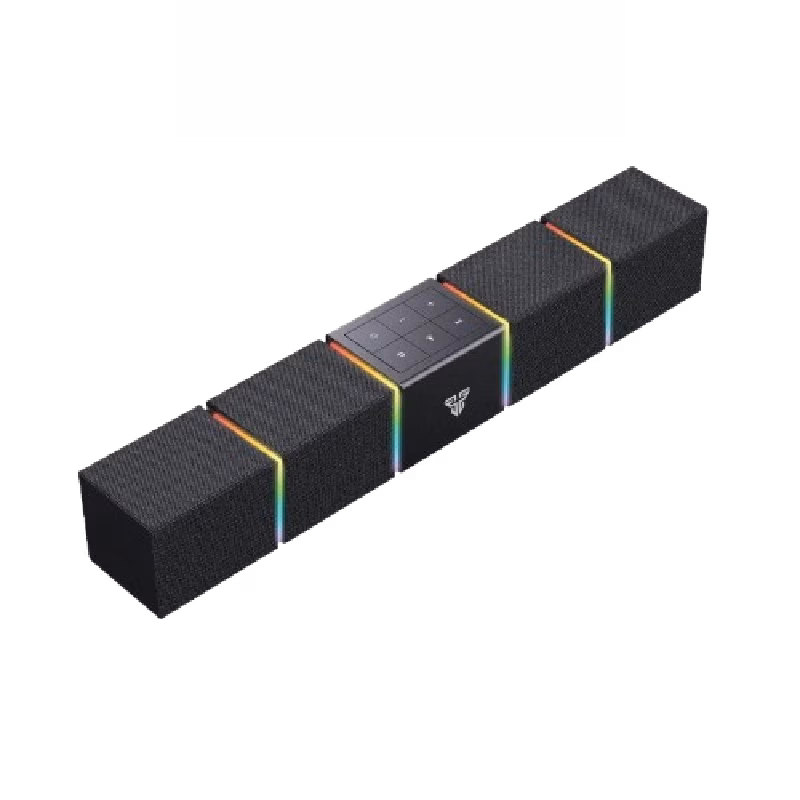 FANTECH BS163 GROOVE BAR PRO (Wired & Bluetooth) RGB Gaming Speaker, 10W + Built-in Microphone