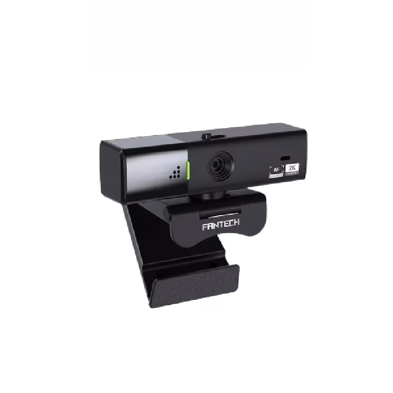 FANTECH C50 LUMINOS: Professional 2K Quad-HD Webcam with Auto Focus, Support for 60FPS, Built-in Micro 3D Noise Cancellation