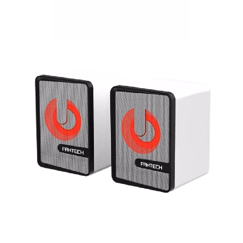 Fantech GS203 Beat USB RGB Gaming & Music Speaker | White