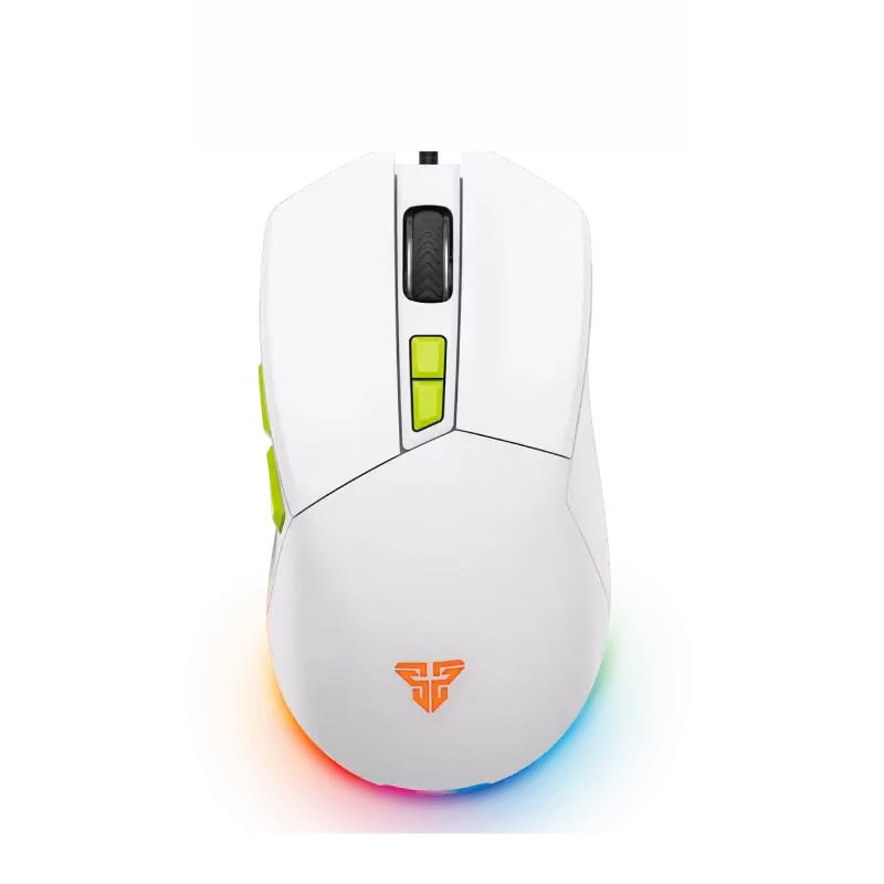 Fantech VX6 PHANTOM II, Advanced Sensor 7200DPI, RGB Lighting, PRO Wired Gaming Mouse | White