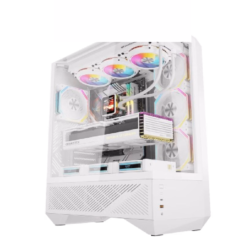 Gaming Desktop offer -18 | ULTRA7 265KF – H810M-16GB DDR5 -16 – MSI 5070 12G 3 years warranty white