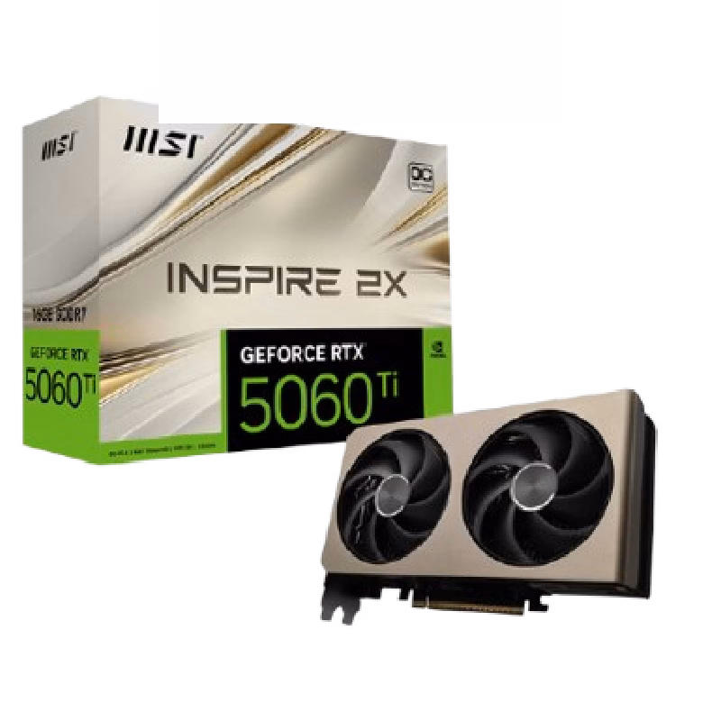 GeForce RTX 5060 Ti 16G INSPIRE 2X OC | 912-V536-033