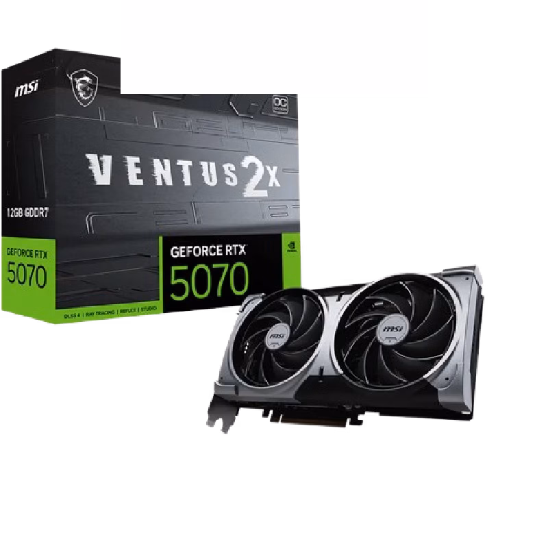 GeForce RTX 5070 12G VENTUS 2X OC | 1 Year Warranty