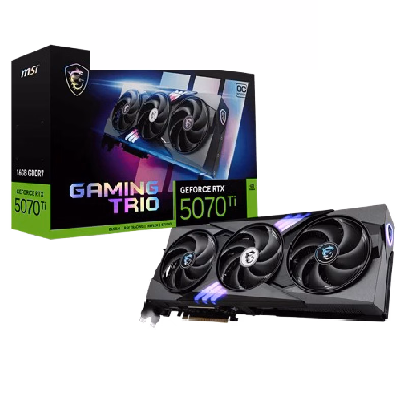 GeForce RTX 5070 Ti 16G GAMING TRIO OC | 1 Years Warranty