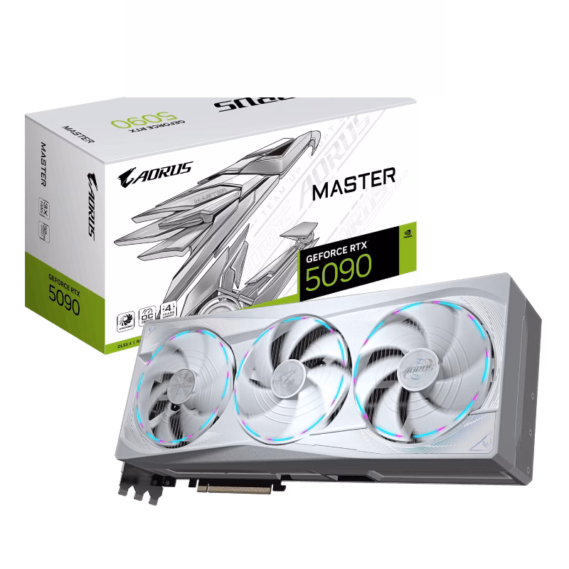 Gigabyte AORUS GeForce RTX 5090 32GB OC White Graphics Card | Tax Free