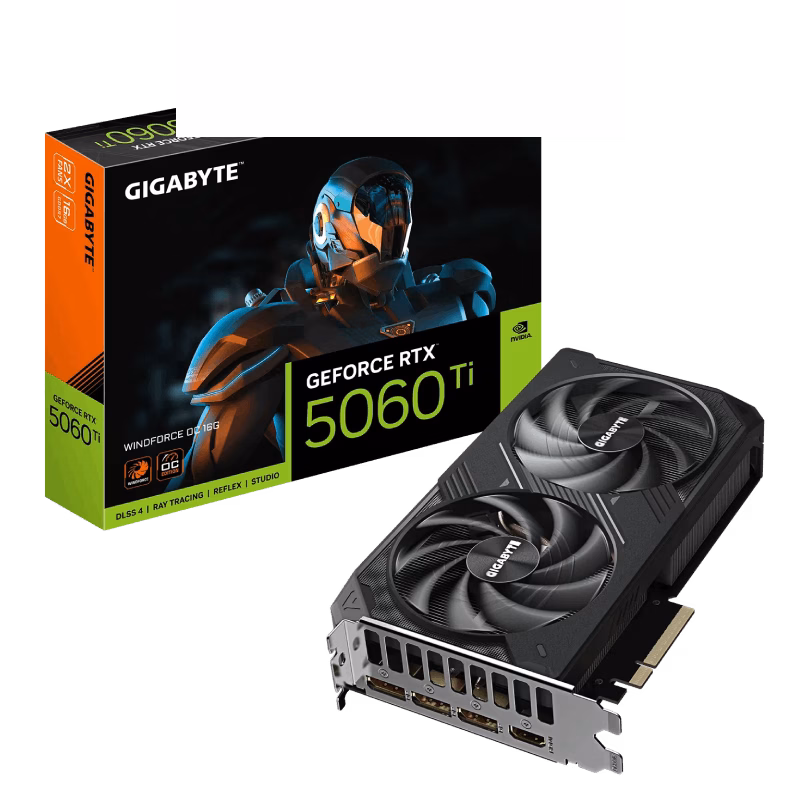 Gigabyte GeForce RTX 5060 Ti WINDFORCE OC 16G Graphics Card | Tax Free