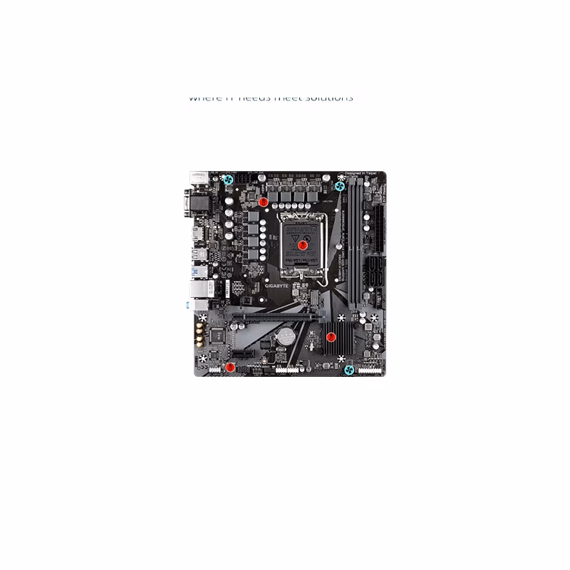 GIGABYTE H610M H V2 DDR4 Rev 1.0 Motherboard