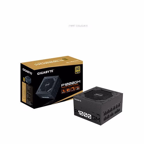 Gigabyte Power Supply 1000W 80 Plus Gold Certified | GP-P1000GM