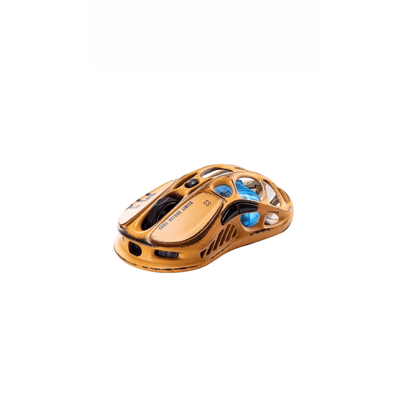 GravaStar Mercury X Ultra-Light Gaming Mouse | Battle Damage Yellow | Tax Included