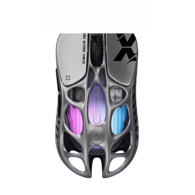 GravaStar Mercury X Wireless Gaming Mouse | Silver | Tax Included