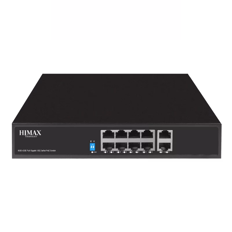 HIMAX Gigabit 10 Ports PoE Switch | PS1802G | 3 Years Warranty
