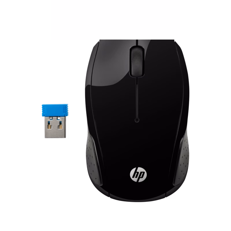 HP 200 Black Wireless Mouse | X6W31AA