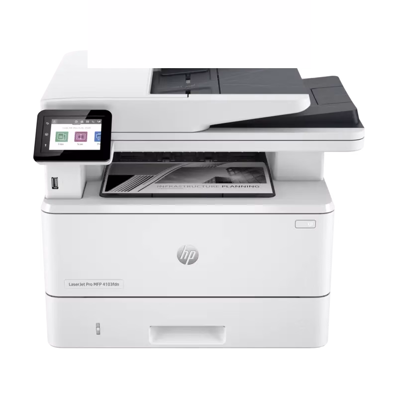 HP LaserJet Pro MFP 4103FDN Printer | 2Z628A