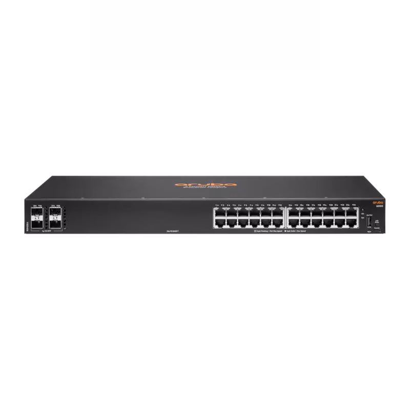 HPE Aruba Networking CX 6000 24G 4SFP Switch | R8N88A