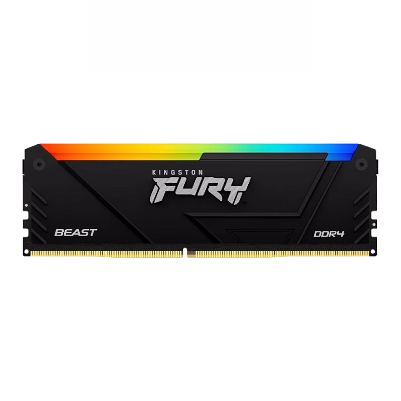 HyperX Fury Beast 16GB RGB DDR4-3600 RAM | KF436C18BB2A/16