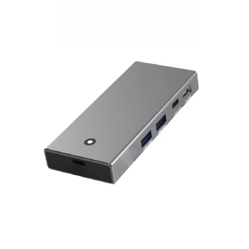 I-ways USB-C & A M.2 NVMe/SATA SSD Enclosure, UP TO 8TB, With Docking station | IW-MC403