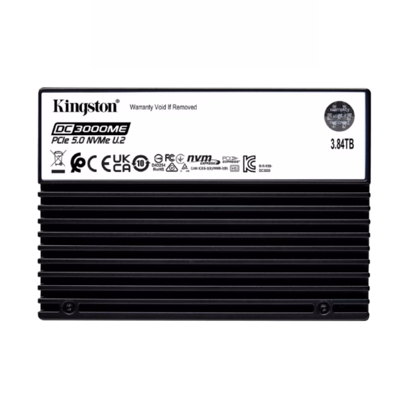 Kingston DC3000ME PCIe 5.0 NVMe U.2 SSD 3.84TB