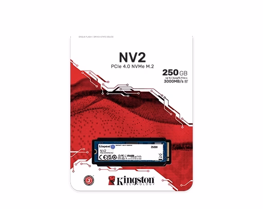 Kingston NV2 PCIe 4.0 NVMe 250GB