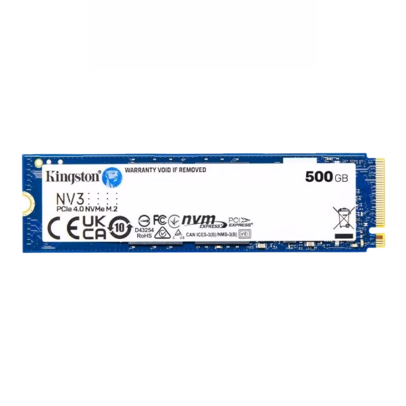 Kingston NV3 PCIe 4.0 500GB NVMe SSD | SNV3S/500G