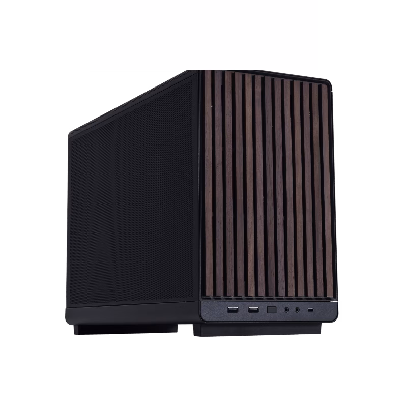 Lian Li Dan A3 mATX Case Wood Edition Black
