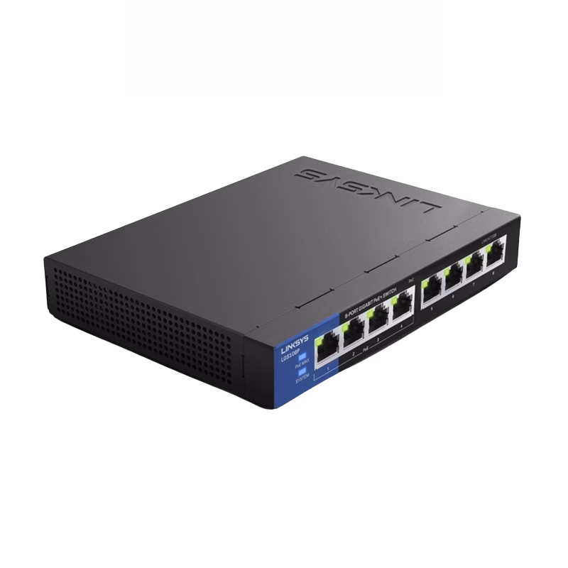 Linksys Business Switch 8 Ports PoE | LGS108P-UK