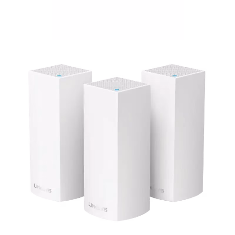 Linksys Velop Tri-Band Intelligent Mesh Wifi 6 | 3 Pack | WHW0303-EU