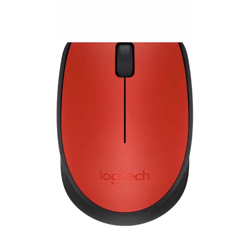Logitech M171 Wireless Mouse – Red | 910-004641 | 1 Year Warranty