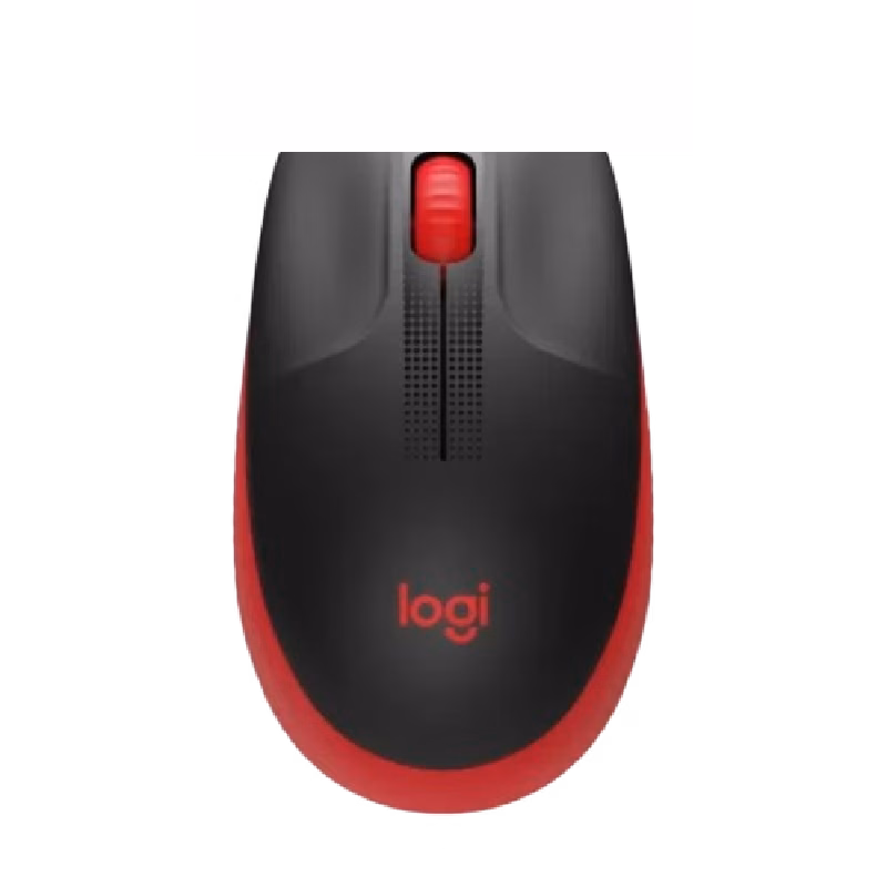 Logitech M190 Wireless Mouse – Red | 1 Year Warranty