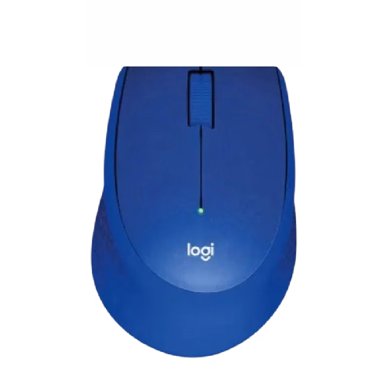 Logitech M330 Silent Plus Wireless Mouse – Blue | 1 Year Warranty