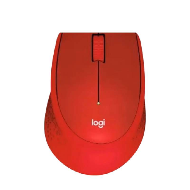 Logitech M330 Silent Plus Wireless Mouse – Red | 1 Year Warranty