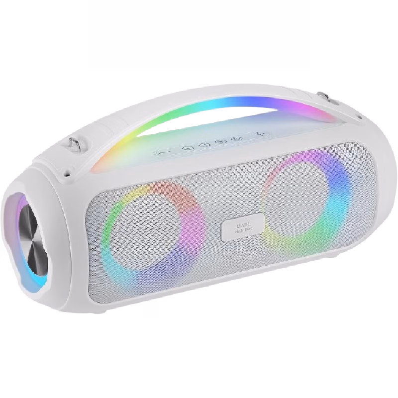 Mars Gaming Bluetooth Speaker | White | MSPULSEW