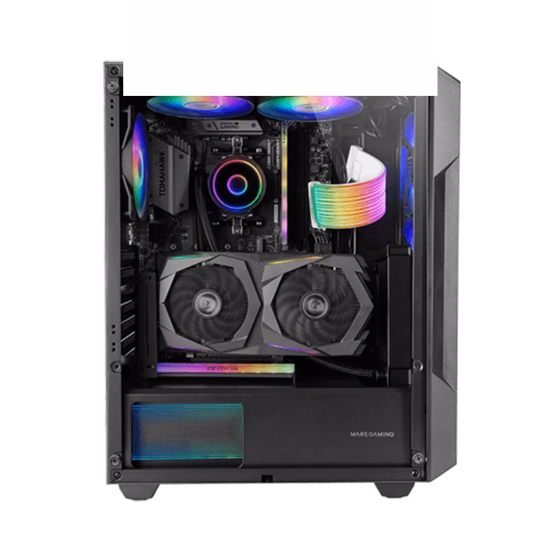 Mars Gaming MC-GEO Gaming Case | Black | MCGEO