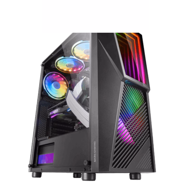 Mars Gaming MC777 Premium Gaming MID-Tower Case | Tax Free