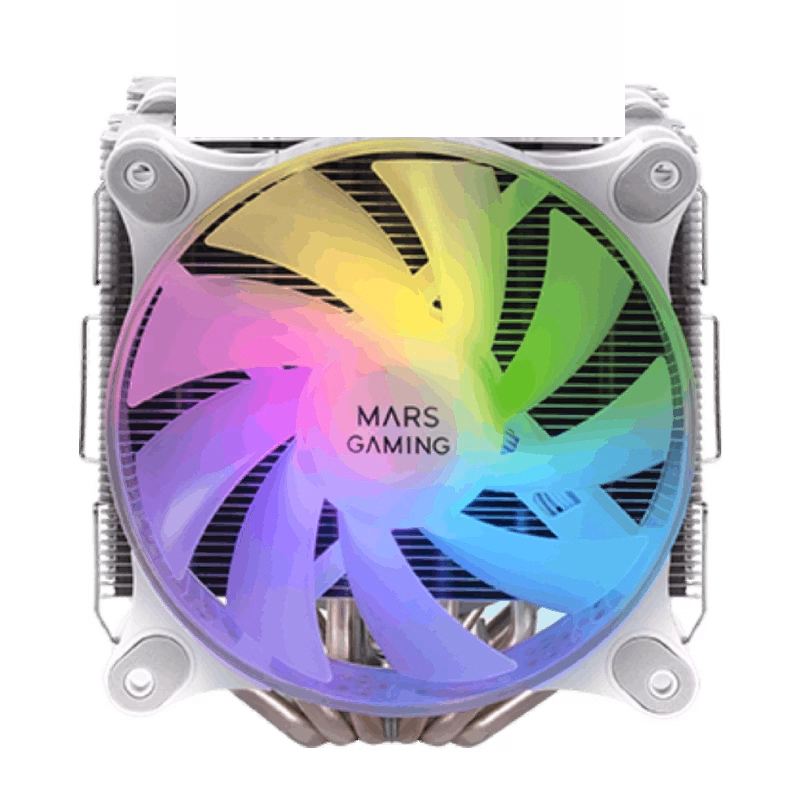 Mars Gaming MCPU-XTW ARGB Heatsink Cooler | White | Tax Free