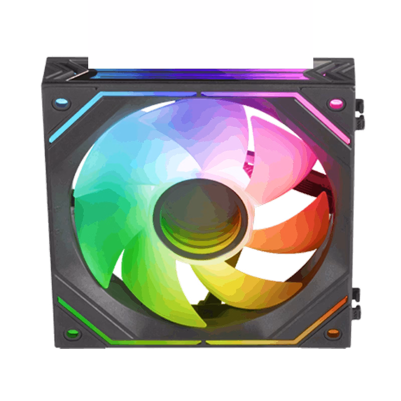 Mars Gaming MF-LINKFINITY Modular PWM Fan | Black | Tax Free