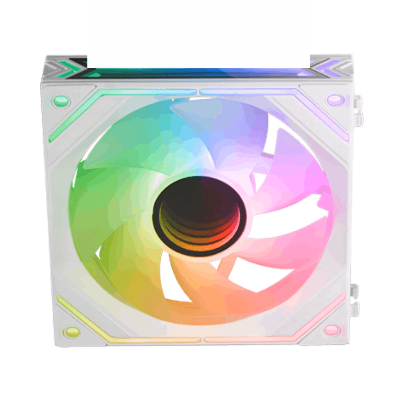 Mars Gaming MF-LINKFINITYW Modular PWM Fan | White | Tax Free