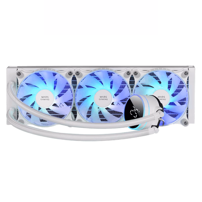 Mars Gaming ML-LCD360W ARGB Liquid Cooling | White | Tax Free