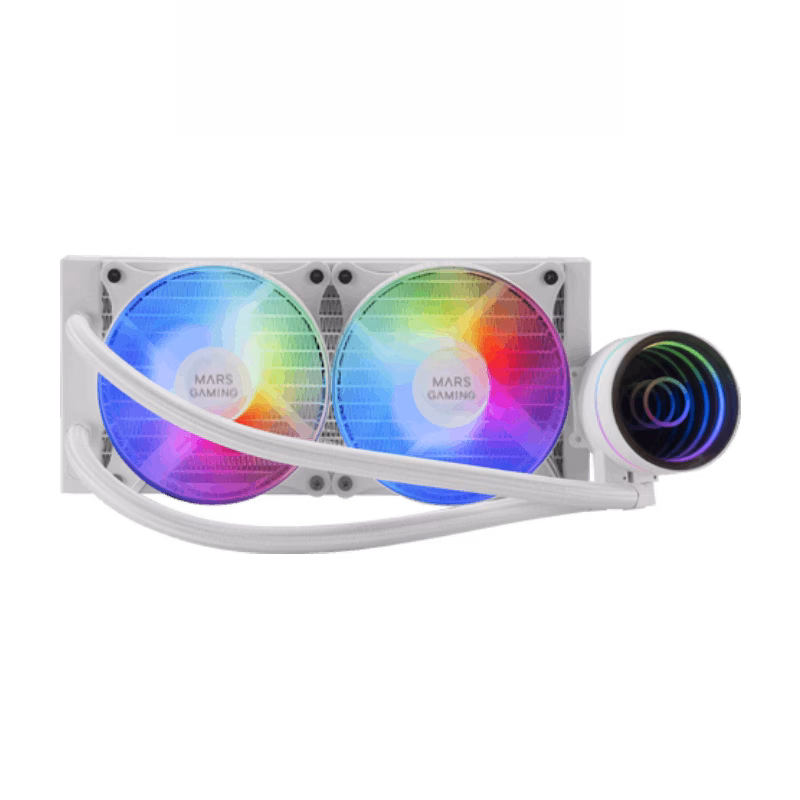 Mars Gaming ML-ONE240W Liquid Cooling Kit | White | Tax Free