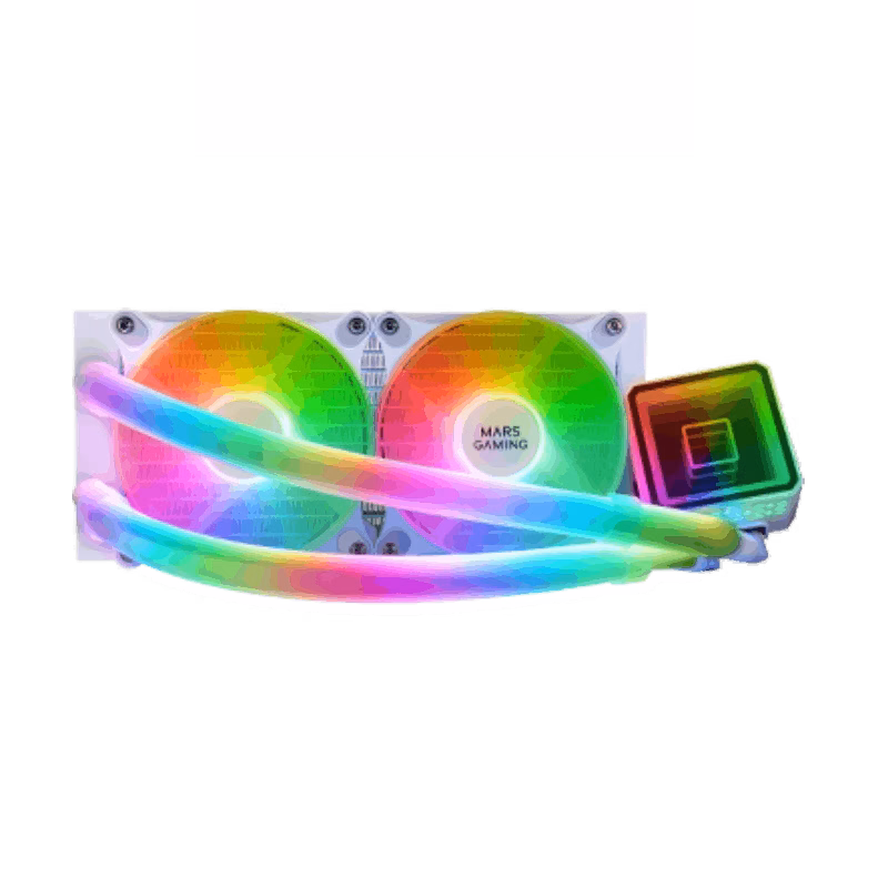 Mars Gaming ML-ULTRA240W Premium Liquid Cooling Kit | White | Tax Free