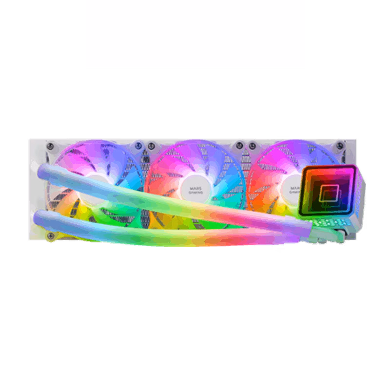 Mars Gaming ML-ULTRA360W Premium Liquid Cooling Kit | White | Tax Free