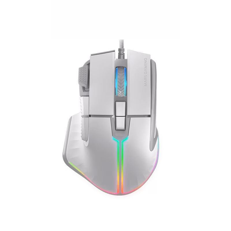 Mars Gaming MM-XTW Wireless Gaming Mouse | White | Tax Free