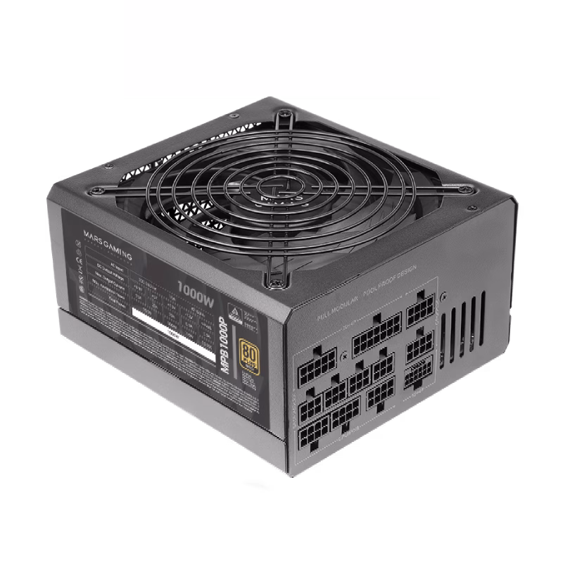 Mars Gaming MPB1000P 1000W ATX 3.1 Power Supply | 10 Years Warranty Tax free