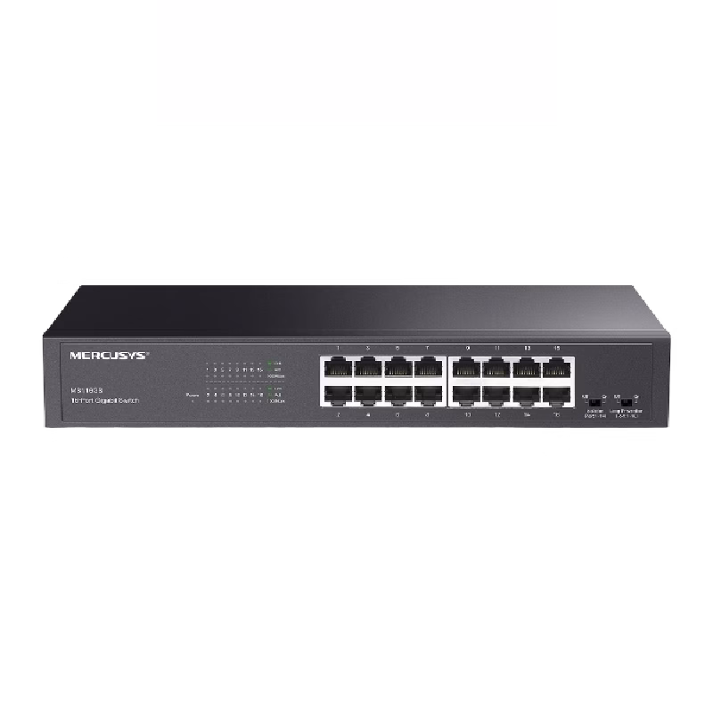 Mercusys 16-Port Gigabit Desktop/Rackmount Switch | MS116GS