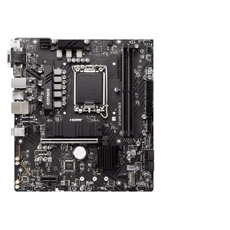 MSI B760M Bomber mATX Motherboard With Intel 12th/13th/14th Gen Support DDR5 | 911-7D90-041-OPENBOX