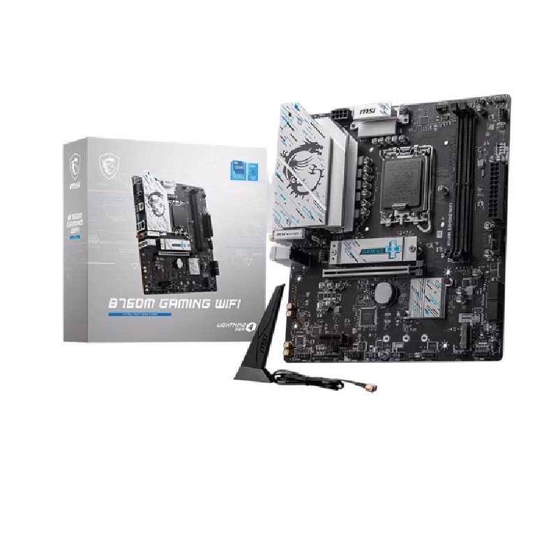 MSI B760M Gaming WiFi DDR5 mATX Motherboard | 911-7D90-063 | 1 YEAR WARRANTY