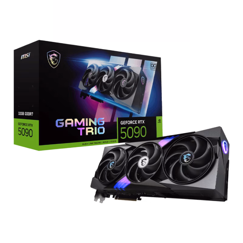 MSI GeForce RTX 5090 32G GAMING TRIO OC Graphics Card | 1 Years Warranty | Tax Free