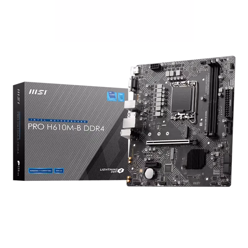 MSI H610M BOMBER DDR4 Motherboard Micro-ATX | 911-7D46-093
