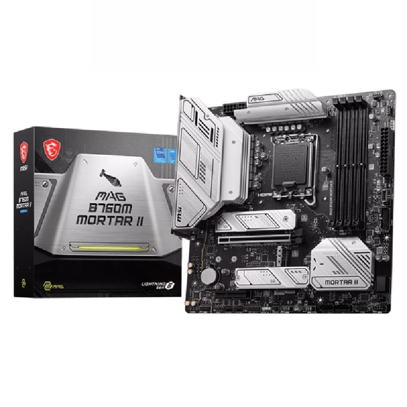 MSI MAG B760M MORTAR II mATX DDR5 Motherboard | 911-7E13-013